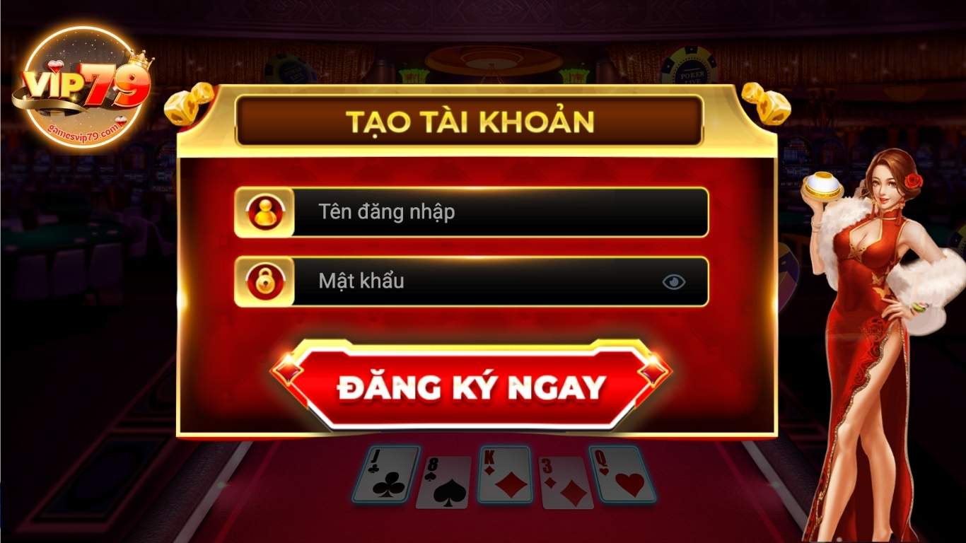 Cách Đăng Ký Vip79 game bài thần tài