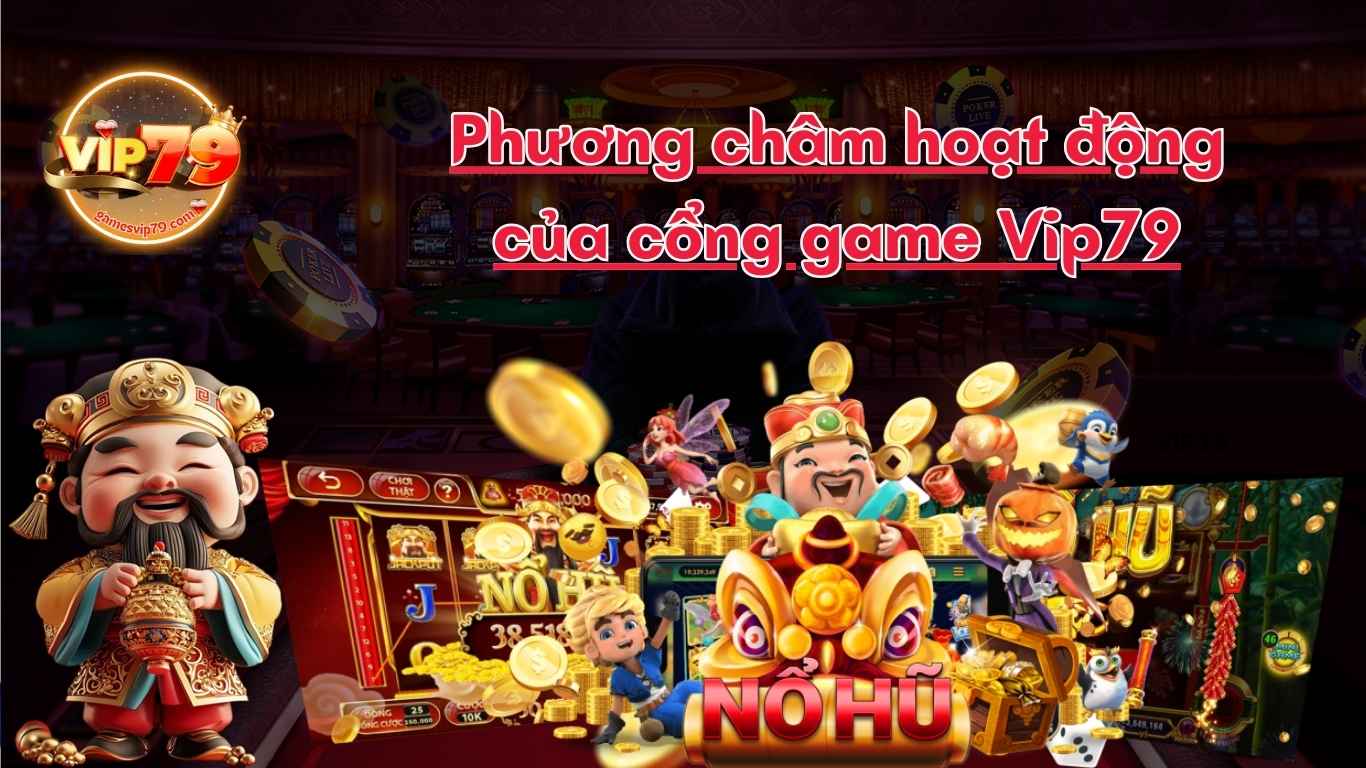 Phương châm hoạt động của cổng game Vip79 thần tài